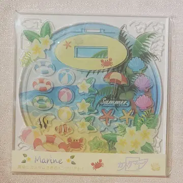 커스터마니아 마린 아크릴 프레임 스탠드 썸머 여름