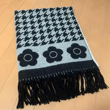 마리콴트 하운드투스 패턴 머플러