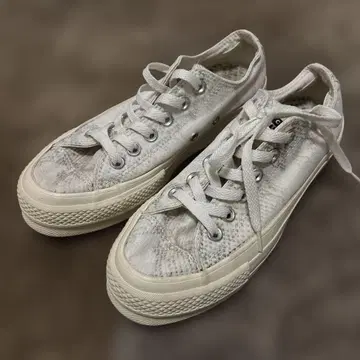 컨버스 converse 올스타 밑창 두꺼운 23cm 추천 뱀 무늬풍