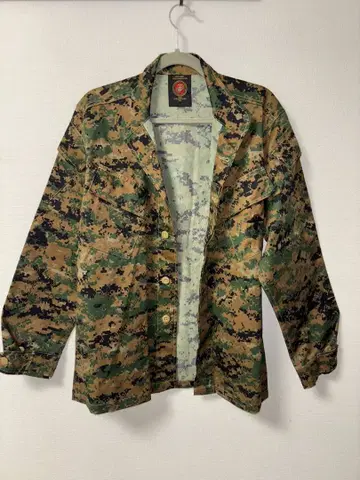 미군 USMC MARPAT 우드랜드 밀리터리 자켓 SM-REG