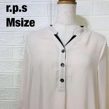 rps 아르피에스 하프버튼 긴팔 V넥 셔츠0063