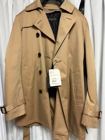 나노 유니버스 베이지 트렌치코트