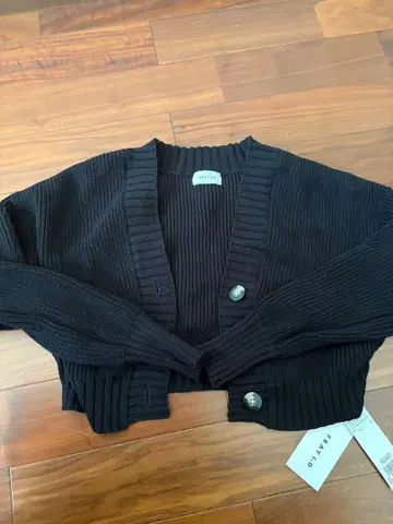 FRAY I.D 블랙 가디건