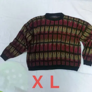 남성용 스웨터 XL 90s USA제 프로테이지 컬렉션