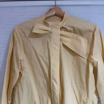 yori 36 리본 타이 셔츠