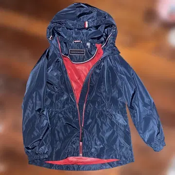 TOMMY HILFIGER 후드 부착 나일론 자켓