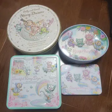 Duffy and Friends 캔 4개 세트 디즈니씨
