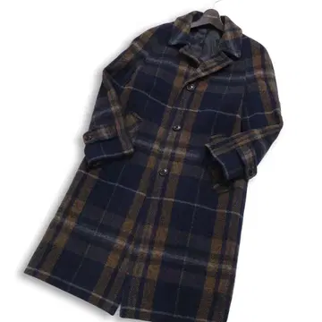 [ 어반 리서치 ] cosei 롱 코트 체크 무늬