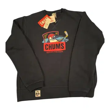 새상품 CHUMS 프린트 로고 트레이닝복 M