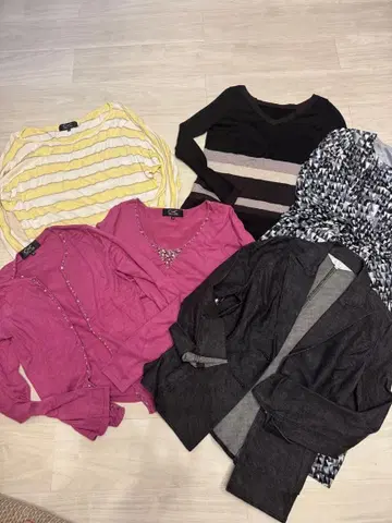 C de C 쿠도샹 앙상블 원피스 자켓 니트 등 6점