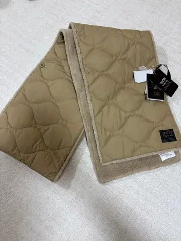 TAION 타이온 리버서블 넥워머 플리스 다운 롱