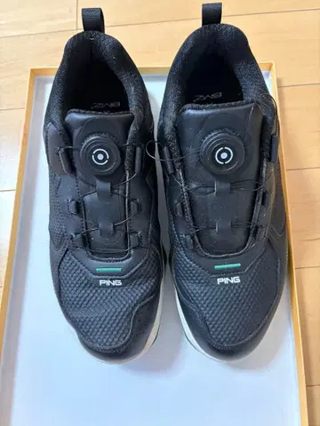 PING 골프화 보아 시스템 탑재