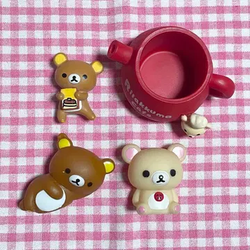 리락쿠마 코리락쿠마 헤이세이 레트로 피규어 4종 세트