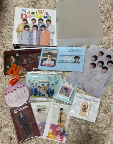 나니와단시 굿즈 미치에다 슌스케 아크릴 스탠드 사진 앨범 배지 등