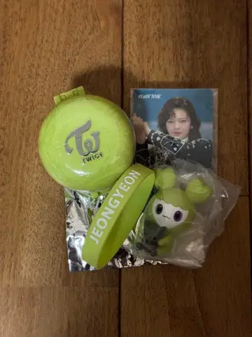 TWICE 정연 그린 마스코트 세트