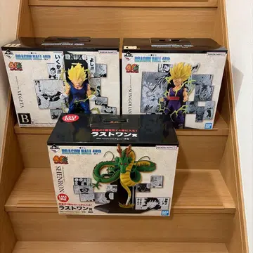 드래곤볼 제일복권 B상 C상 라스트원상 피규어 3종 세트 40주년