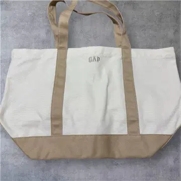 GAP 토트백 화이트/베이지