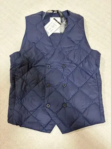 TAION 타이온 다운 베스트 베스트 네이비 S CITY LINE