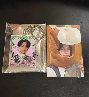 후지마키 쿄스케 팝업 아크릴 키링 트레이딩 카드