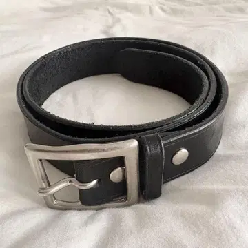 [ Oblada ] GARRISON BELT 가죽 블랙 32인치