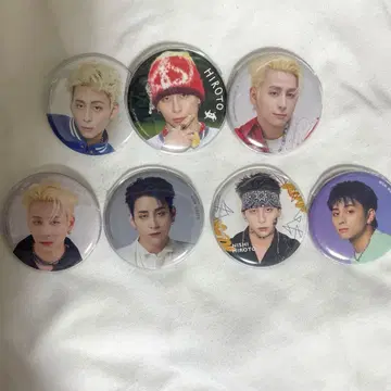 니시 히로토 캔뱃지 묶음 판매