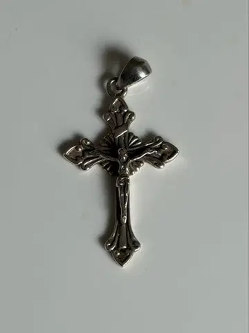 실버 925 목걸이 탑