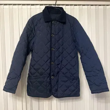 네이비 퀼팅 자켓
