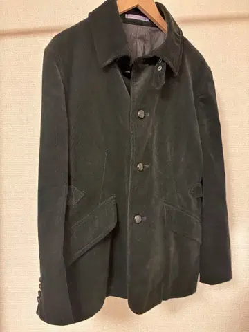 새상품급 폴스미스 코듀로이 자켓 블랙 M