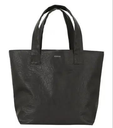 ZUCCa 엠보싱 토트백 블랙