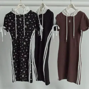 epine 에 sport line 후드 원피스