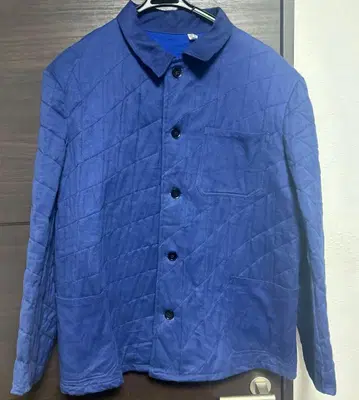 유로 워크 커버올 퀼팅 자켓