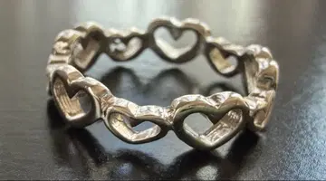 아쉬페프랑스 하트형 실버 컬러링 약 12호