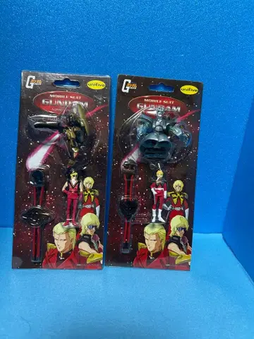 건담 샤아 모바일 수트 스트랩 2개 세트