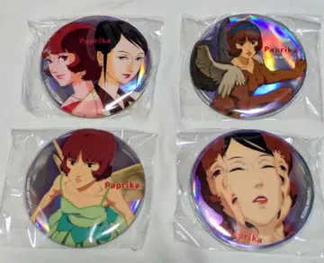 파프리카 팝업 홀로그램 캔뱃지 in 캡슐 4종 세트 콘 사토시