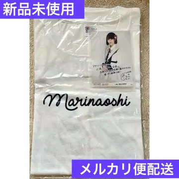 미사용 새상품 2019년 10월 NGT48 생탄T셔츠 니시가타 리나 최애