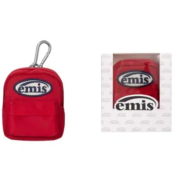 emis 백팩 키링 레드