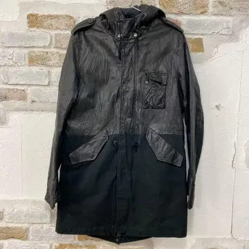 새상품급 돈피 291295=HOMME 가죽과 코튼 소재의 레어 디자인 L