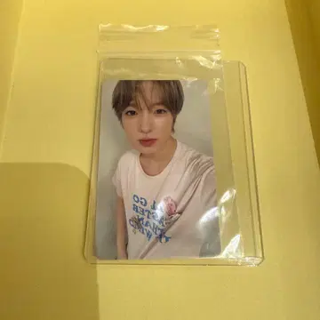 NCT WISH 사쿠야 회장 한정판 트레이딩 카드