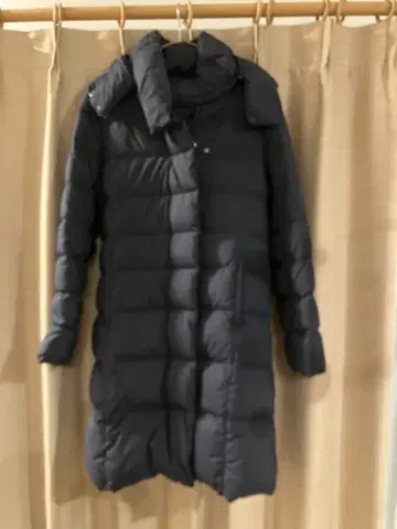 SHIPS 다크 그레이 퀼팅 다운 자켓 사이즈 38 여성용