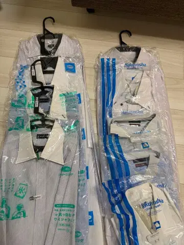 [ 묶음 판매 ] 와이셔츠 9세트 클리닝 완료 / 긴팔 반팔 / Y셔츠