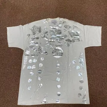 Christopher Shannon 메탈릭 T셔츠 M