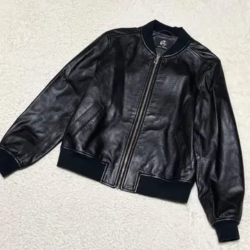 컨디션 최상 PS Paul Smith 가죽 자켓 램 가죽 블랙 L