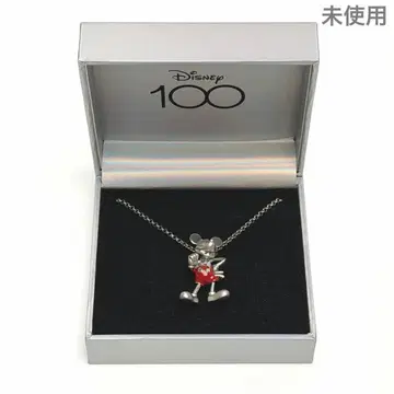 미사용 디즈니 100주년 목걸이 미키마우스 Disney100