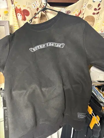 RTEG 블랙 맨투맨