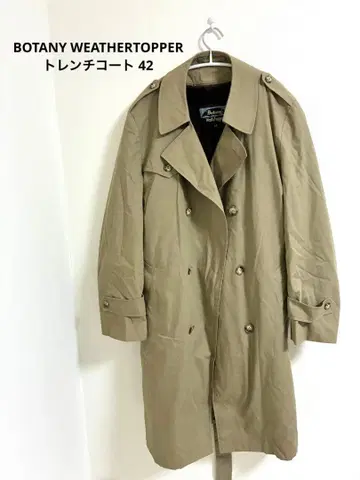 BOTANY WEATHERTOPPER/트렌치코트 42