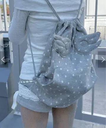 [ nmtc + ] dot angel wing knapsack 냅색