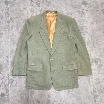 테일러드 자켓 카키 2버튼