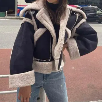 EMODA 무스탕 자켓 아우터