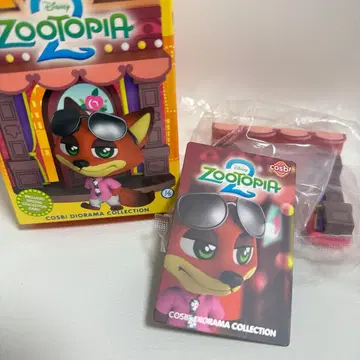 주토피아 디오라마 컬렉션 닉 피규어 코스비