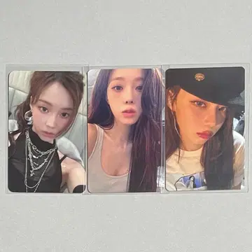 aespa dirty work 윈터 트레이딩 카드 세트